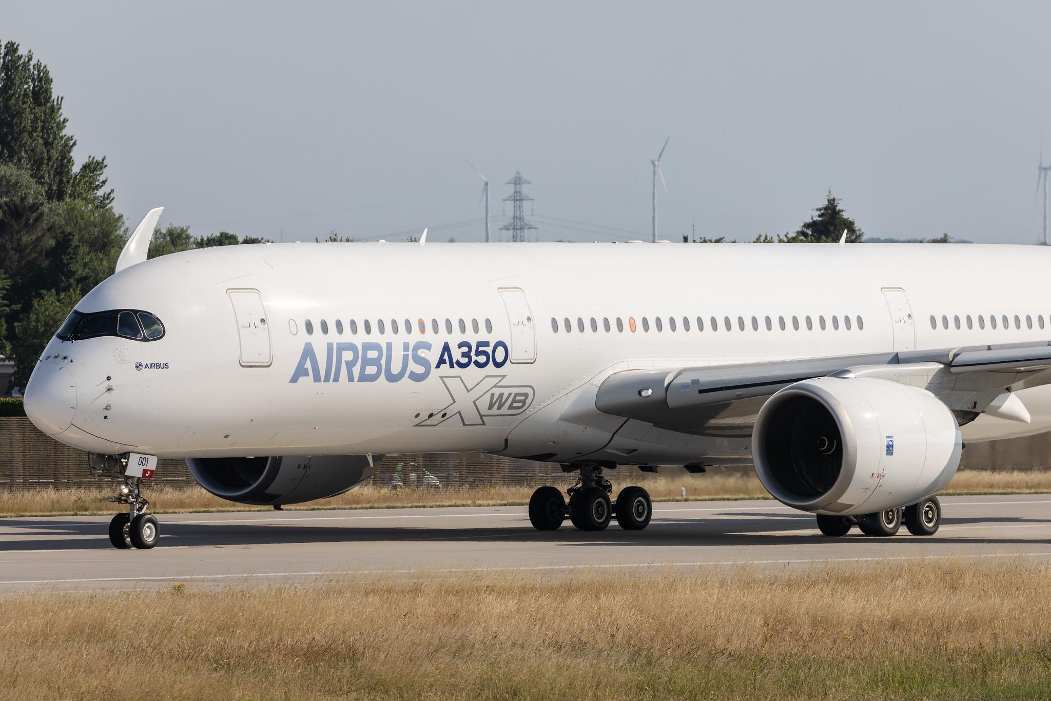 Hamburg Finkenwerder: Airbus (/ AIB) |  Airbus A350-941 A359 | F-WXWB | MSN 001