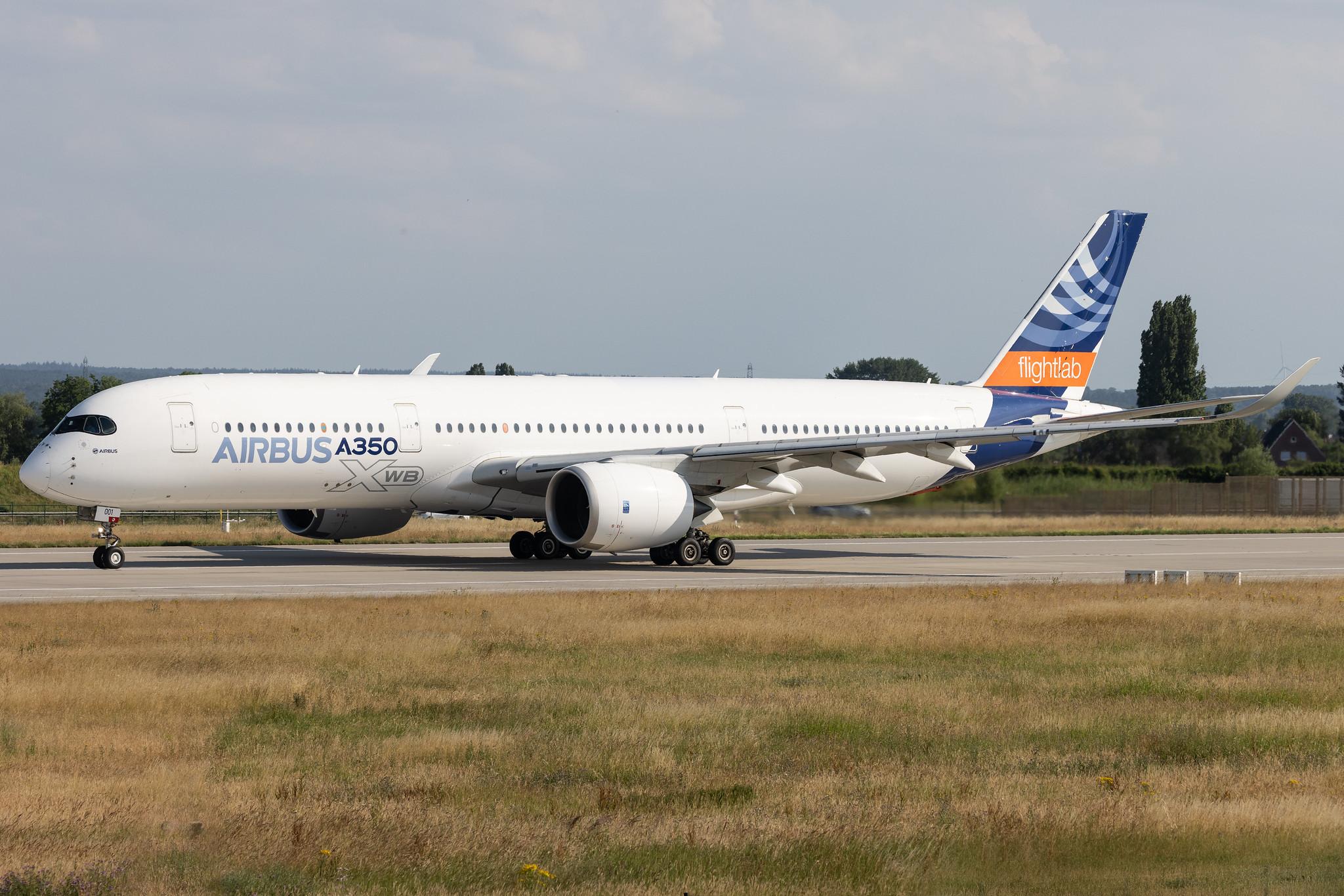 Hamburg Finkenwerder: Airbus (/ AIB) |  Airbus A350-941 A359 | F-WXWB | MSN 001