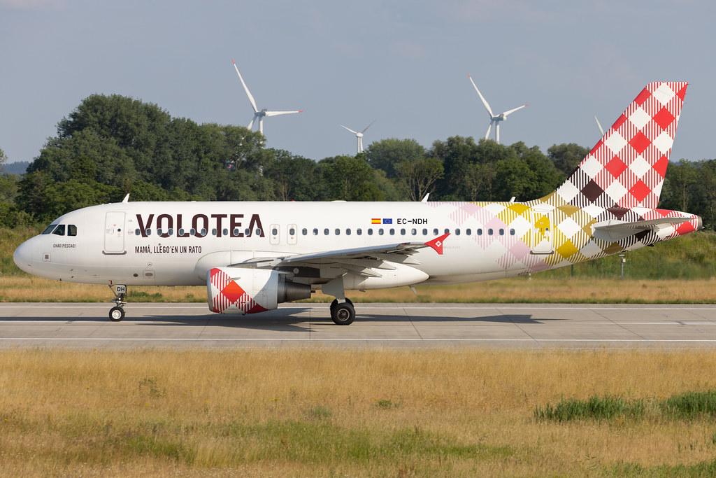 Hamburg Finkenwerder: Volotea (V7 / VOE) | Airbus A319-111 A319 | EC-NDH | MSN 03403