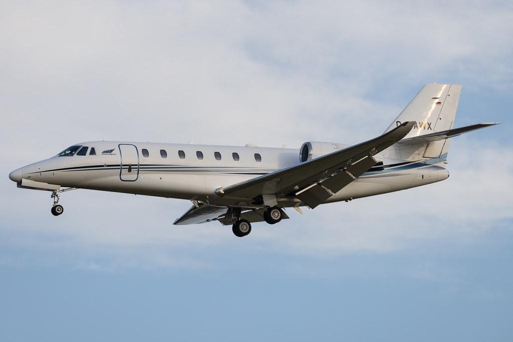 Hamburg Airport: Aerowest | Cessna 680 Citation Sovereign+ C680 | D-CAWX | MSN 680-0535