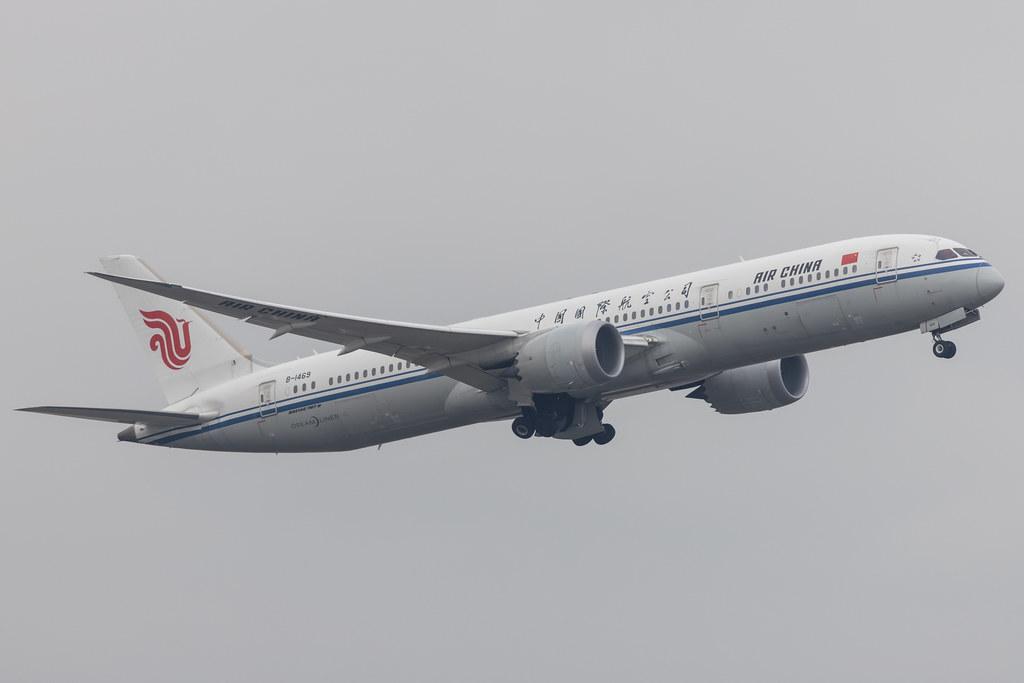 Frankfurt Airport: Air China (CA / CCA) |  Boeing 787-9 Dreamliner B789 | B-1469 | MSN 34317