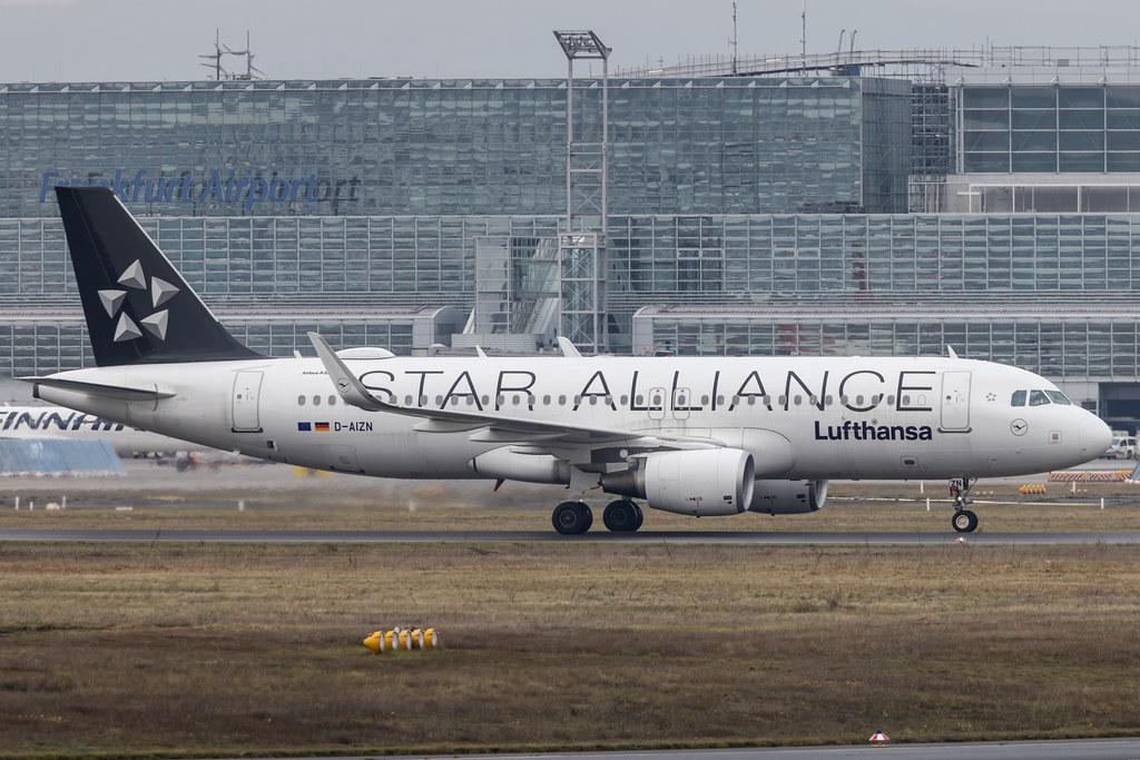 Frankfurt Airport: Lufthansa (LH / DLH) |  Livery: Star Alliance Livery |  Airbus A320-214 A320 | D-AIZN | MSN 5425