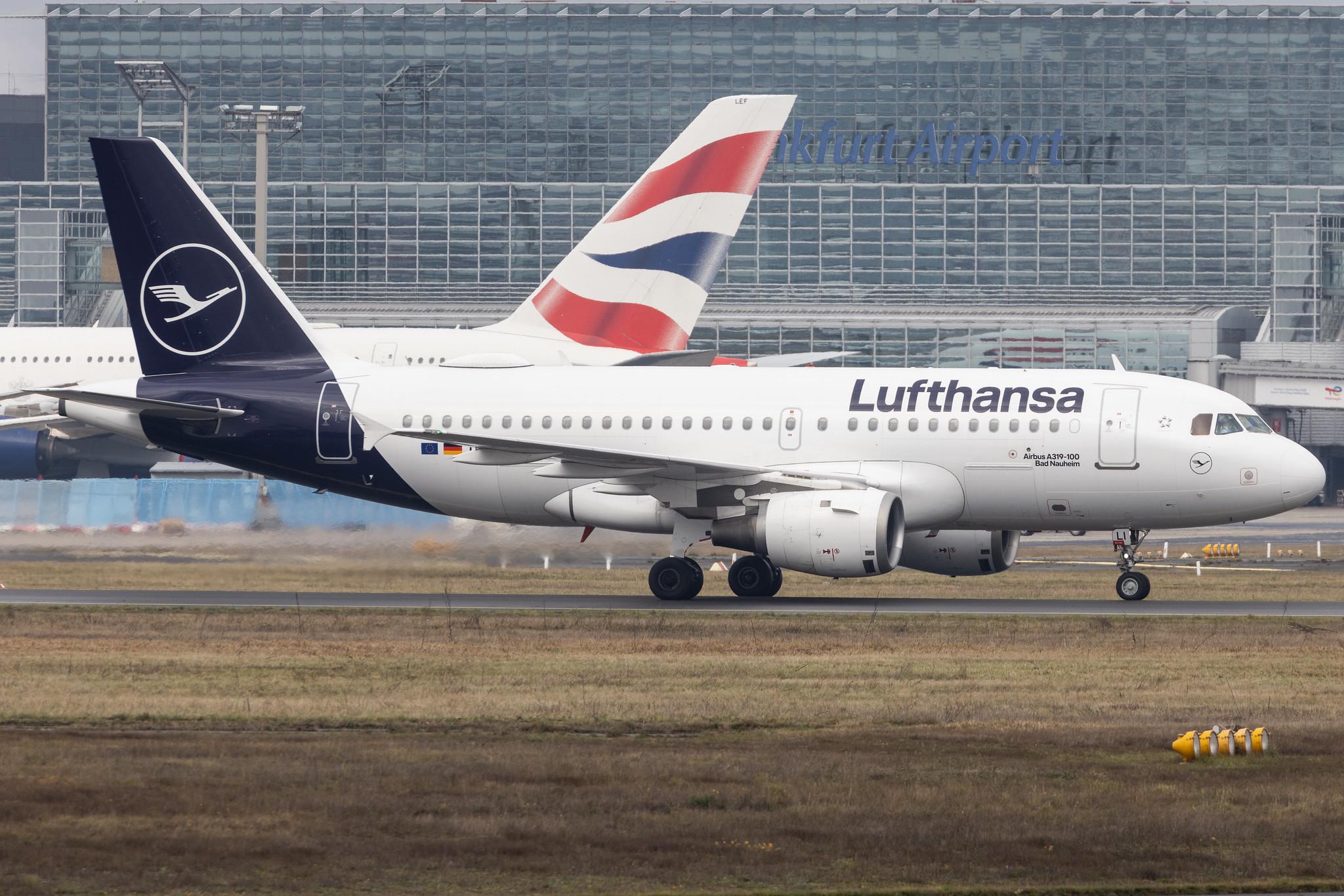 Frankfurt Airport: Lufthansa (LH / DLH) |  Airbus A319-114 A319 | D-AILI | MSN 0651