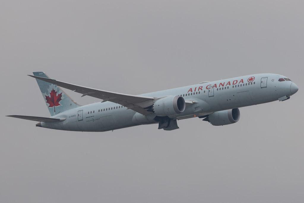 Frankfurt Airport: Air Canada (AC / ACA) |  Boeing 787-9 Dreamliner B789 | C-FGFZ | MSN 37172