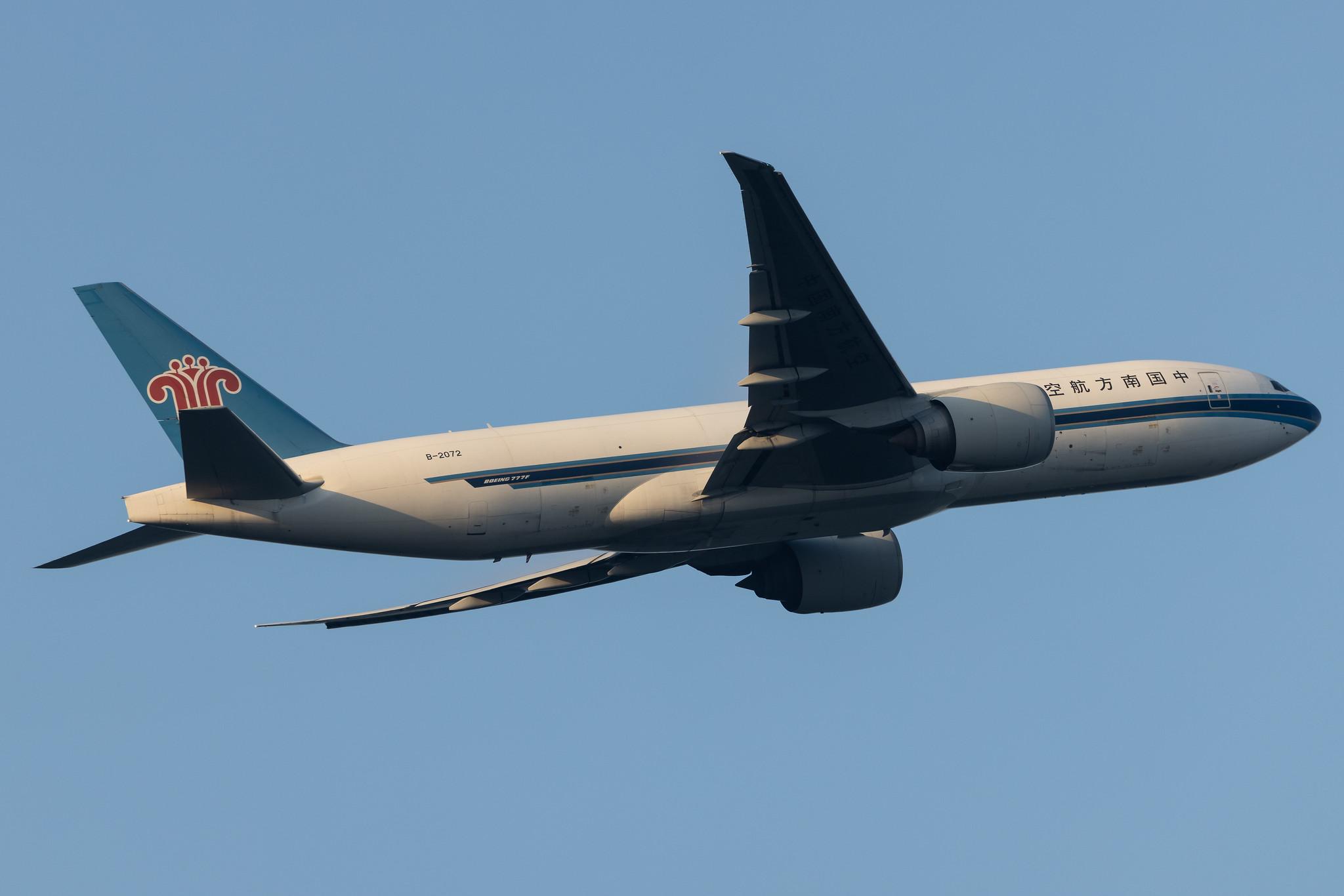 Frankfurt Airport: China Southern Cargo (CZ / CSN) | Operator: China Southern Airlines |  Boeing 777-F1B B77L | B-2072 | MSN 37310