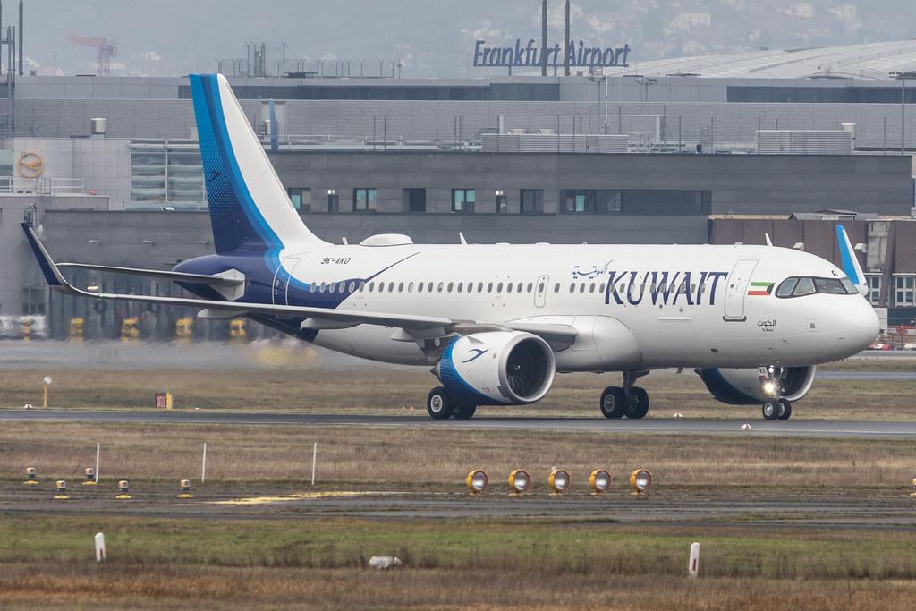 Frankfurt Airport: Kuwait Airways (KU / KAC) |  Airbus A320-251N A20N | 9K-AKO | MSN 10082