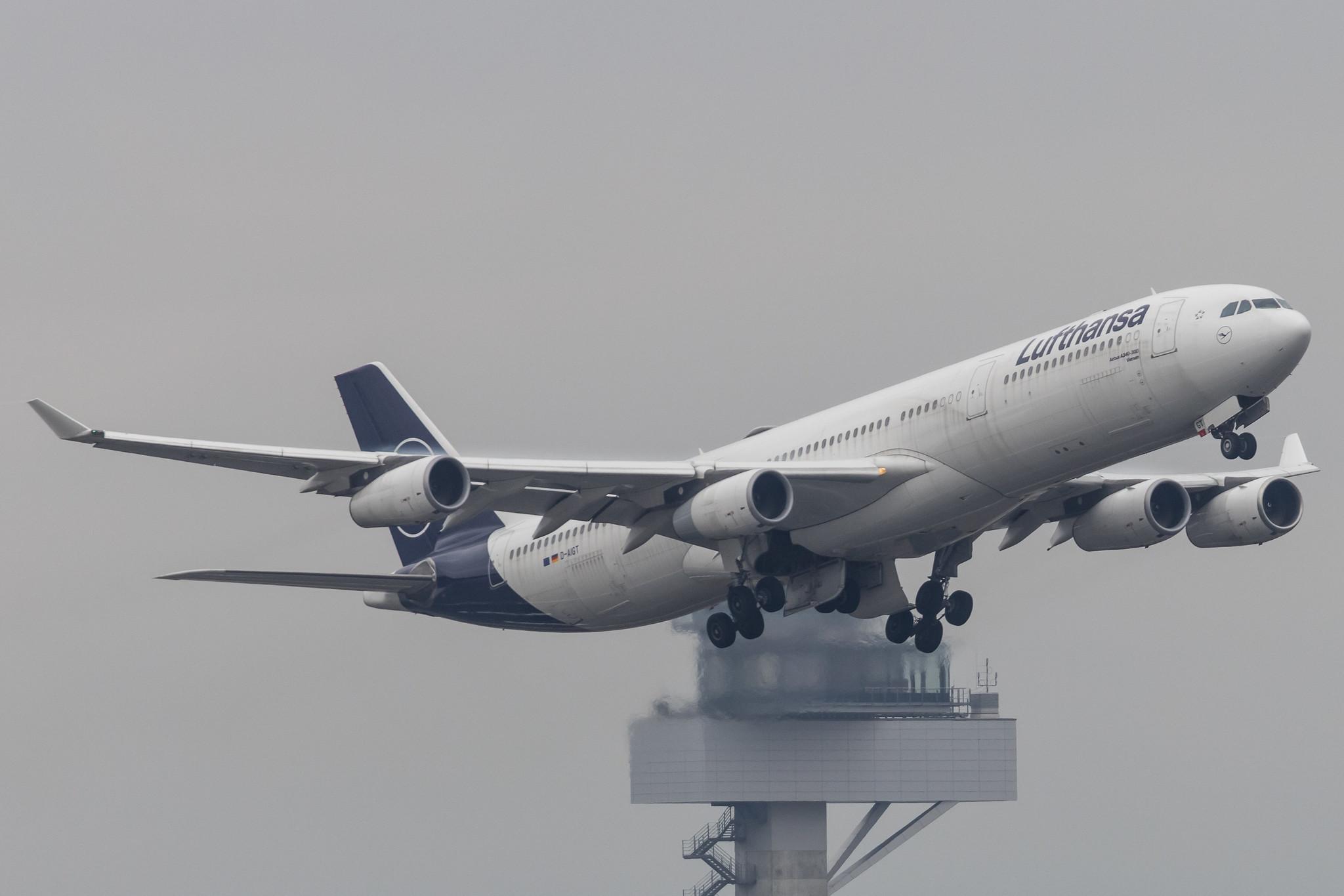 Frankfurt Airport: Lufthansa (LH / DLH) |  Airbus A340-313 A343 | D-AIGT | MSN 0304