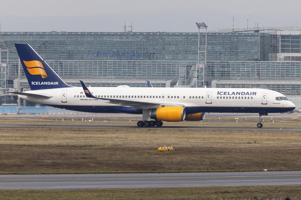Frankfurt Airport: Icelandair (FI / ICE) |  Boeing 757-256 B752 | TF-FIA | MSN 29310