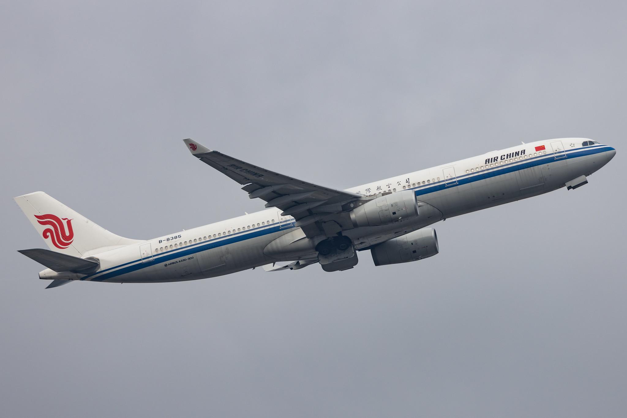 Frankfurt Airport: Air China (CA / CCA) |  Airbus A330-343 A333 | B-8385 | MSN 1807