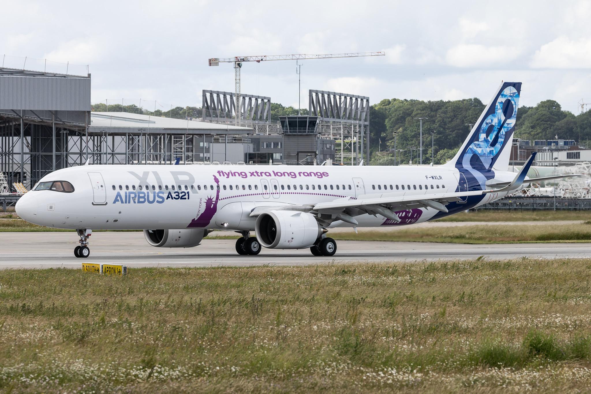 Hamburg Finkenwerder: Airbus Industrie (VK / AIB) |  Airbus A321-251NY A21N | F-WXLR | MSN 11000