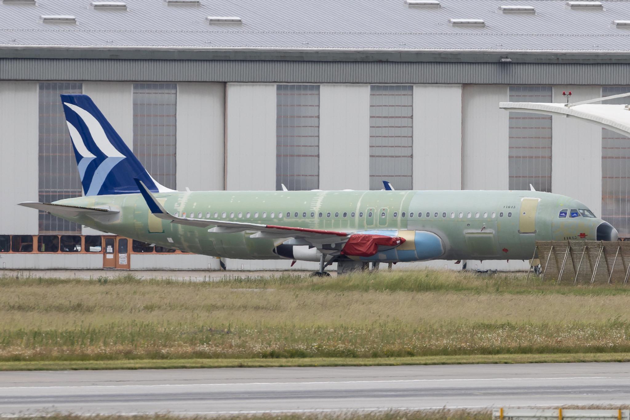 Hamburg Finkenwerder: Aegean Airlines (A3 / AEE) | Airbus A320-251N A20N | D-AUBZ | SX-NEF | MSN 11013