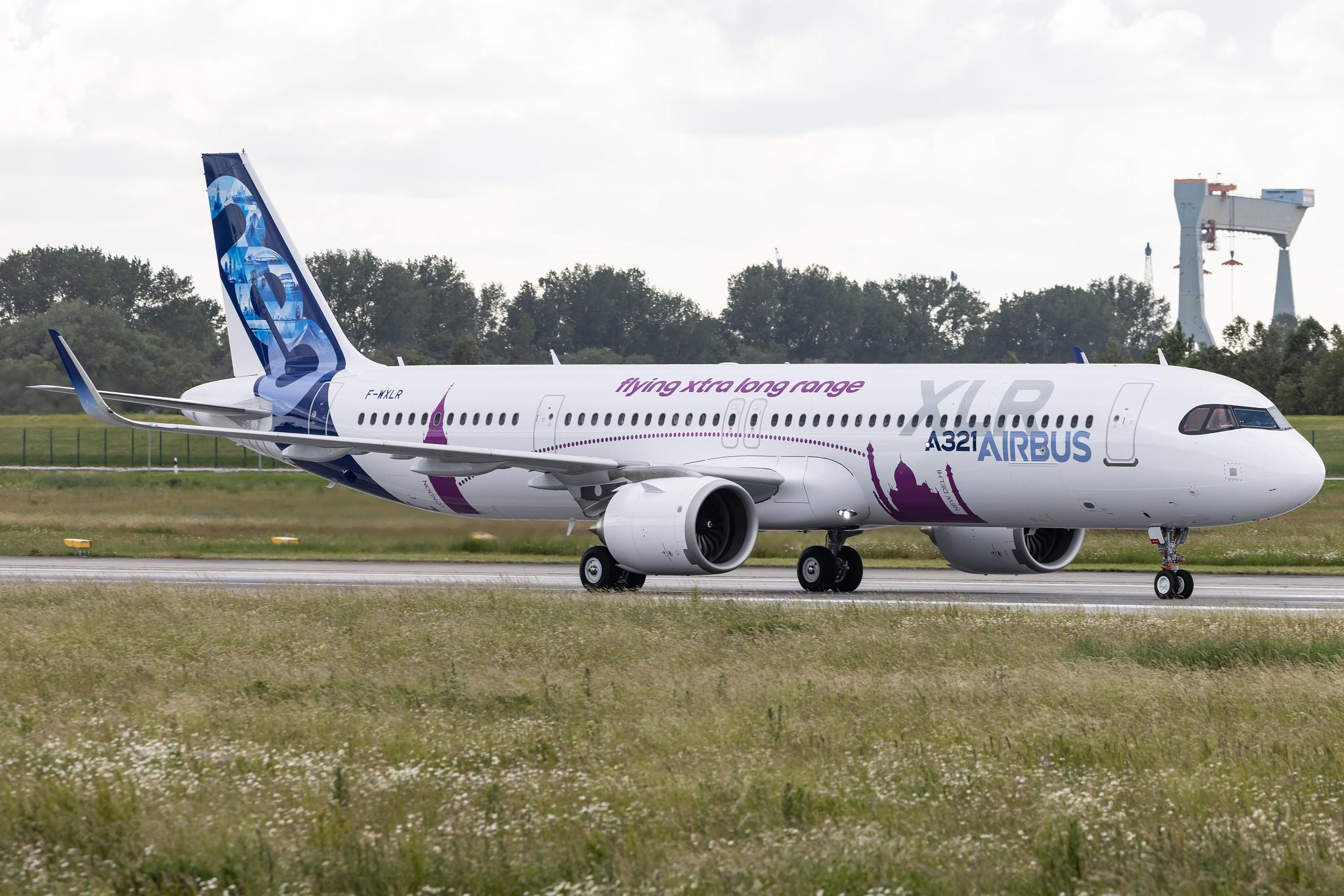 Hamburg Finkenwerder: Airbus Industrie (VK / AIB) |  Airbus A321-251NY A21N | F-WXLR | MSN 11000