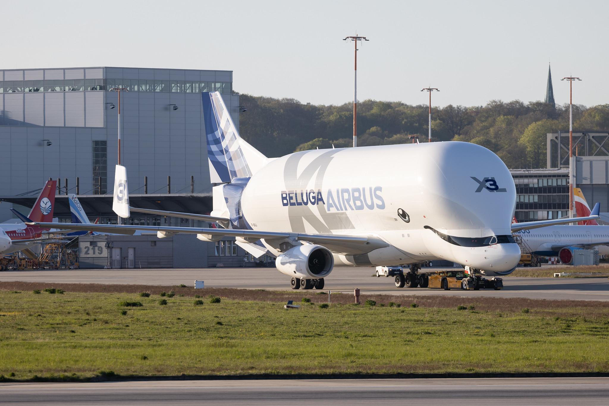 Hamburg Finkenwerder: Airbus Transport International (4Y / BGA) |  Airbus A330-743L Beluga XL A337 | F-GXLI | MSN 1930