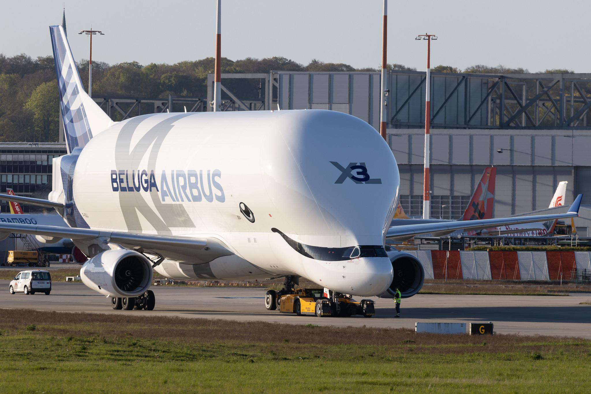 Hamburg Finkenwerder: Airbus Transport International (4Y / BGA) |  Airbus A330-743L Beluga XL A337 | F-GXLI | MSN 1930