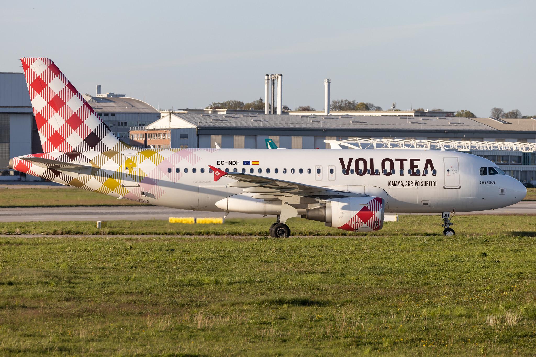Hamburg Finkenwerder: Volotea (V7 / VOE) | Airbus A319-111 A319 | EC-NDH | MSN 03403