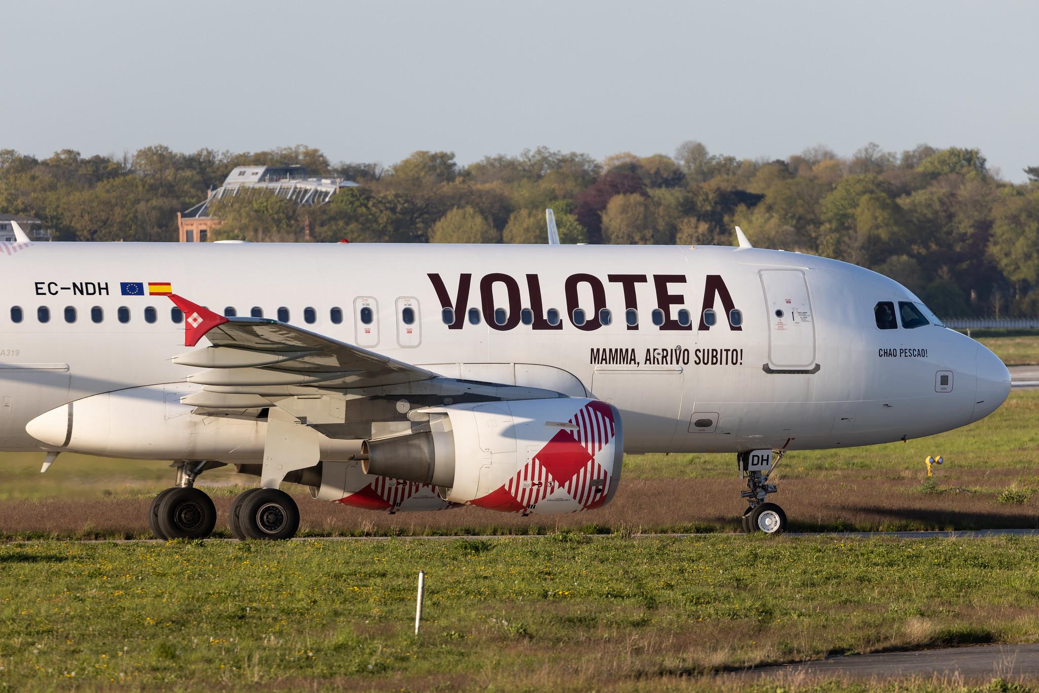 Hamburg Finkenwerder: Volotea (V7 / VOE) | Airbus A319-111 A319 | EC-NDH | MSN 03403