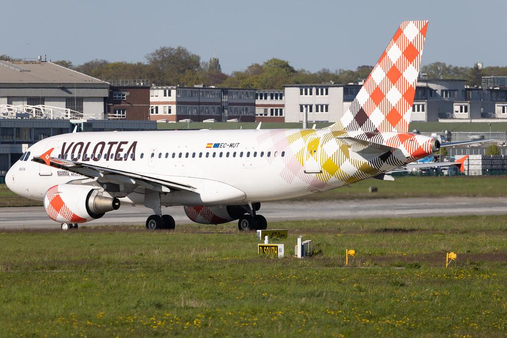 Hamburg Finkenwerder: Volotea (V7 / VOE) | Airbus A319-111 A319 | EC-MUT | MSN 02240