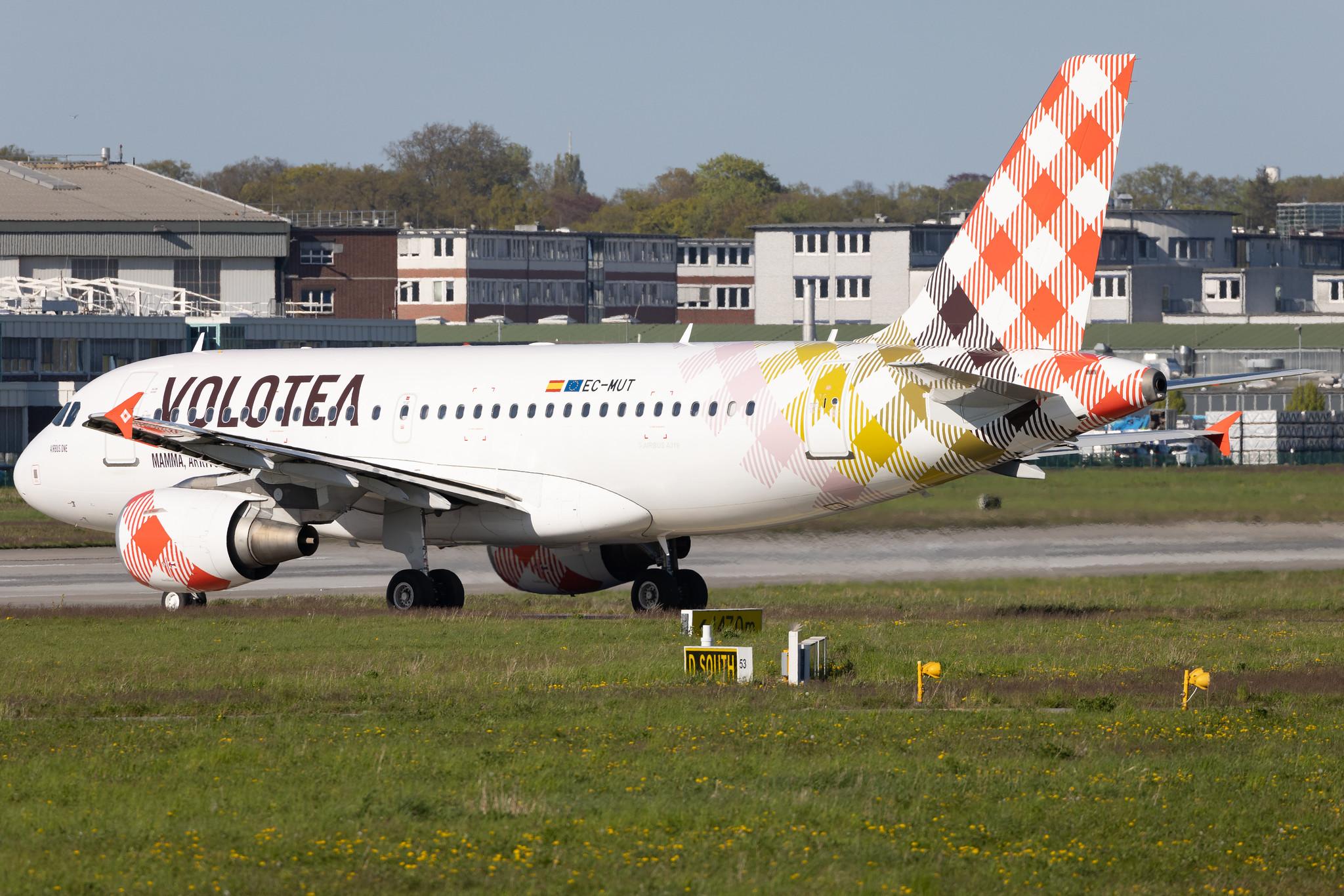 Hamburg Finkenwerder: Volotea (V7 / VOE) | Airbus A319-111 A319 | EC-MUT | MSN 02240