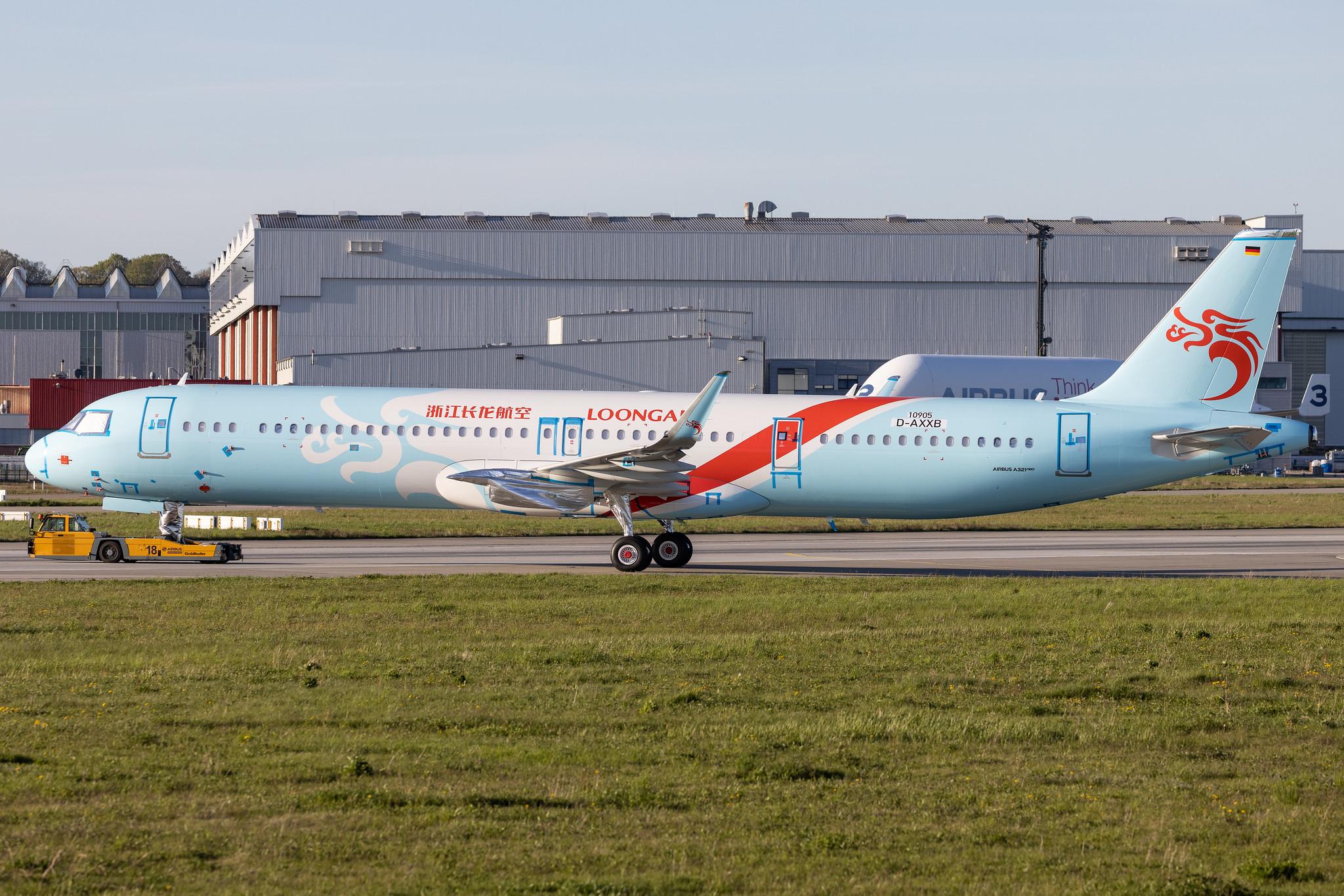 Hamburg Finkenwerder: Loong Air (GJ / CDC) |  Airbus A321-251NX A21N | D-AXXB | MSN 10905