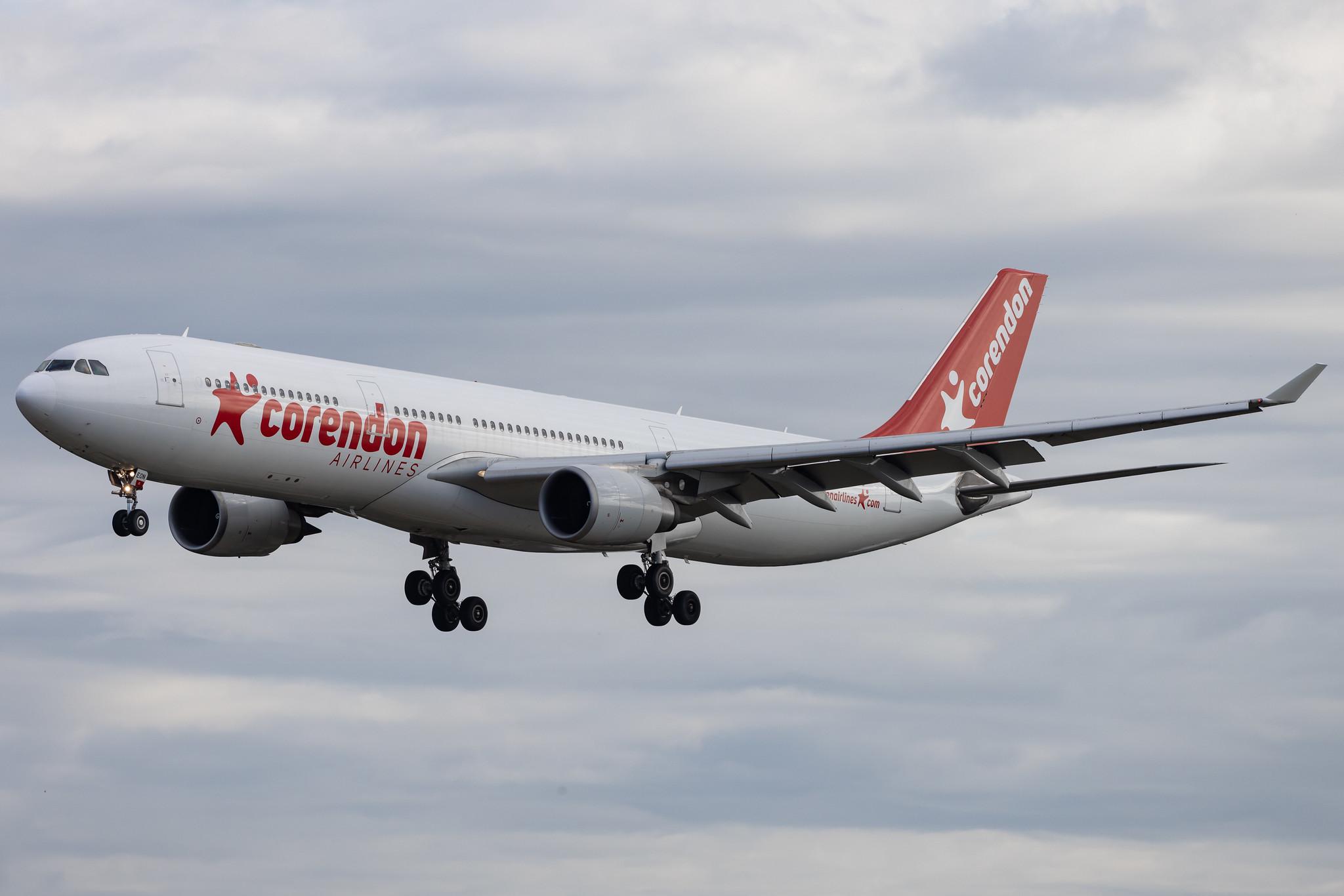 Hamburg Airport: Corendon Airlines (XC / CAI) | Operator: Airhub Airlines |  Airbus A330-302 A333 | 9H-LEON | MSN 769