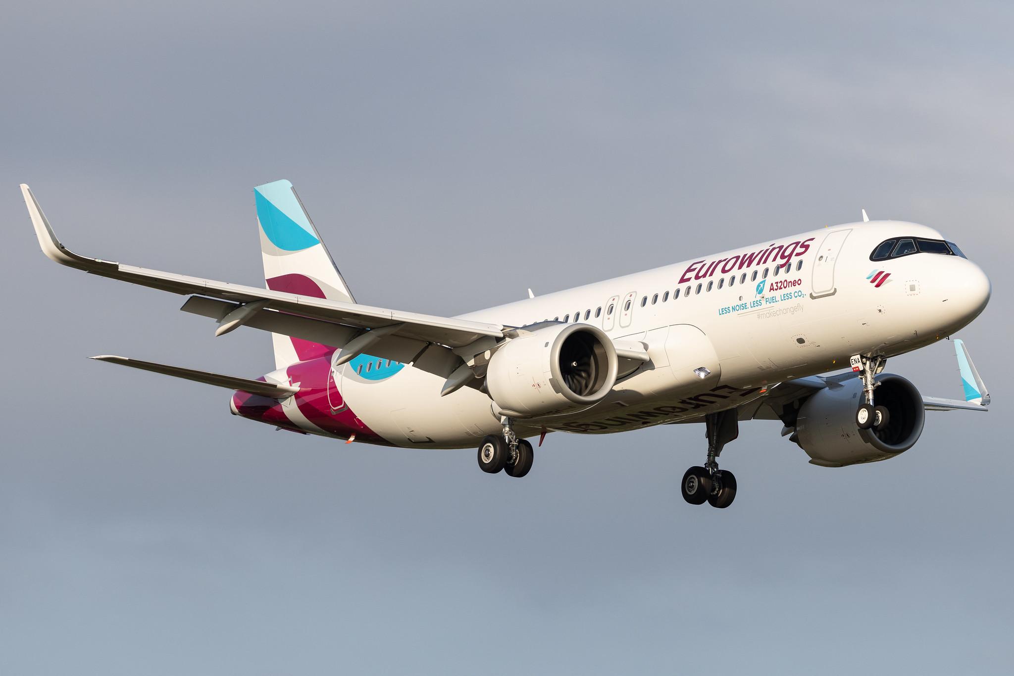 Hamburg Airport: Eurowings (EW / EWG) | Airbus A320-251N A20N | D-AENA | MSN 10758