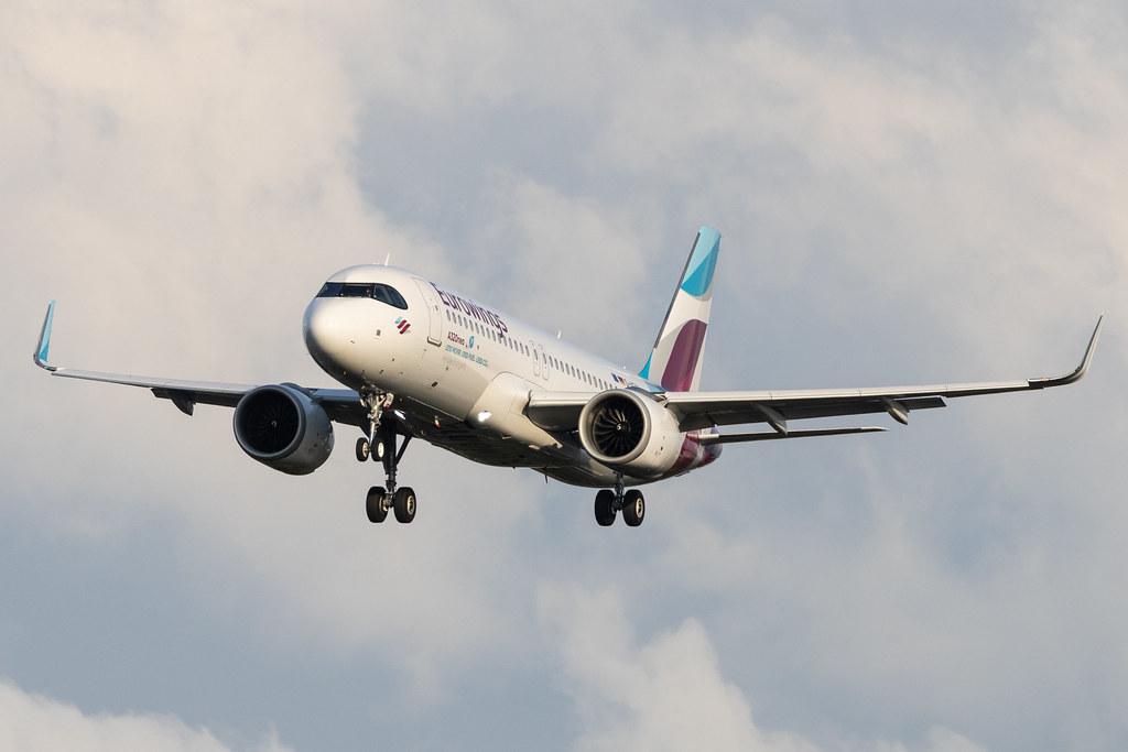 Hamburg Airport: Eurowings (EW / EWG) | Airbus A320-251N A20N | D-AENA | MSN 10758