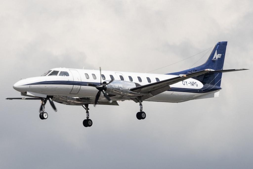 Hamburg Airport: North Flying (/ NFA) | Fairchild Swearingen Metroliner SW4 | OY-NPG | MSN DC-896B