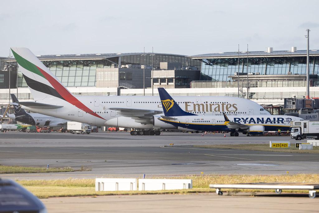 Hamburg Airport: Emirates (EK / UAE) | Airbus A380-861 A388 | A6-EOA | MSN 159