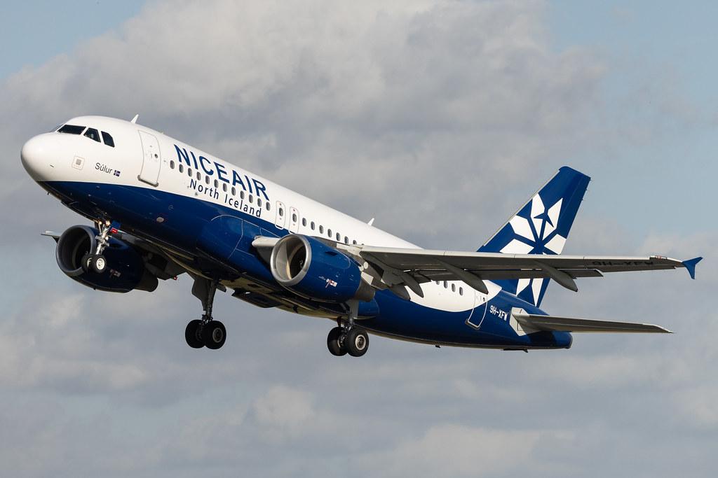 Hamburg Airport: Niceair (5M / HFM) | Operator: Hi Fly Malta | Airbus A319-112 A319 | 9H-XFW | MSN 3689