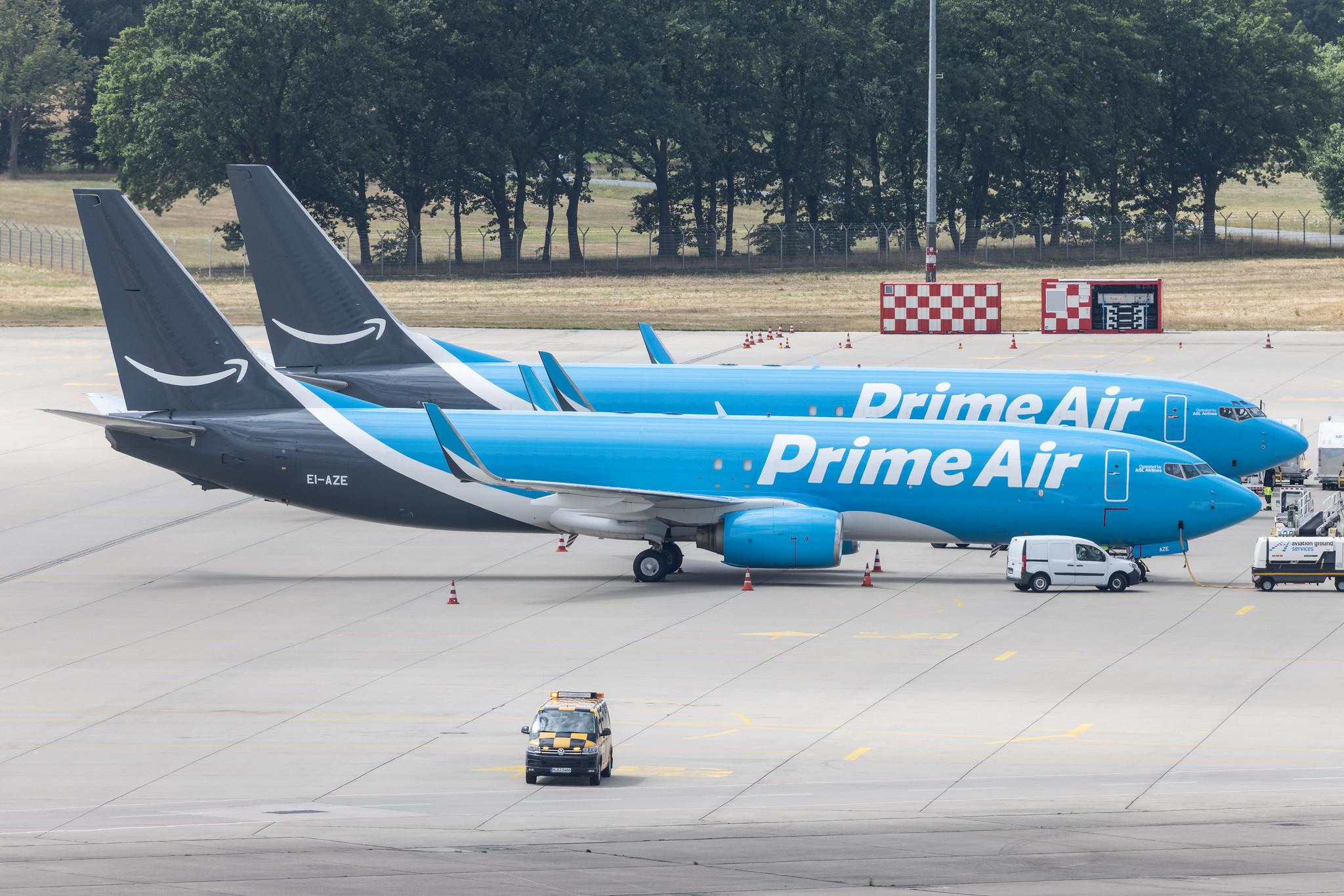 Hannover Airport: Amazon Air | Boeing 737-86N(SF) B378 | EI-AZA | MSN 28655