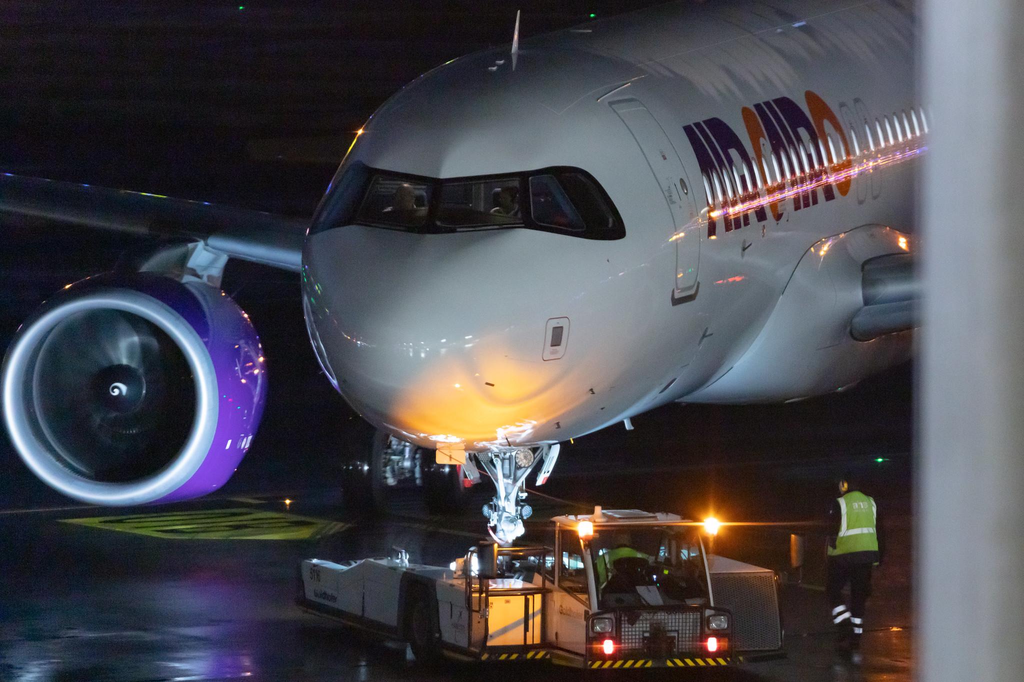 Hamburg Airport: Air Cairo (SM / MSC) |  Airbus A320-251N A20N | SU-BUL | MSN 08970