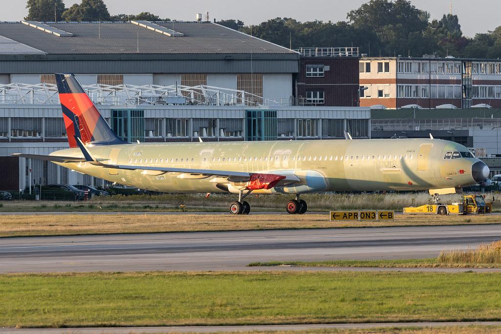 Hamburg Finkenwerder: Delta Air Lines (DL / DAL) | Airbus A321-271NX A21N | D- | N507DZ | MSN 10975