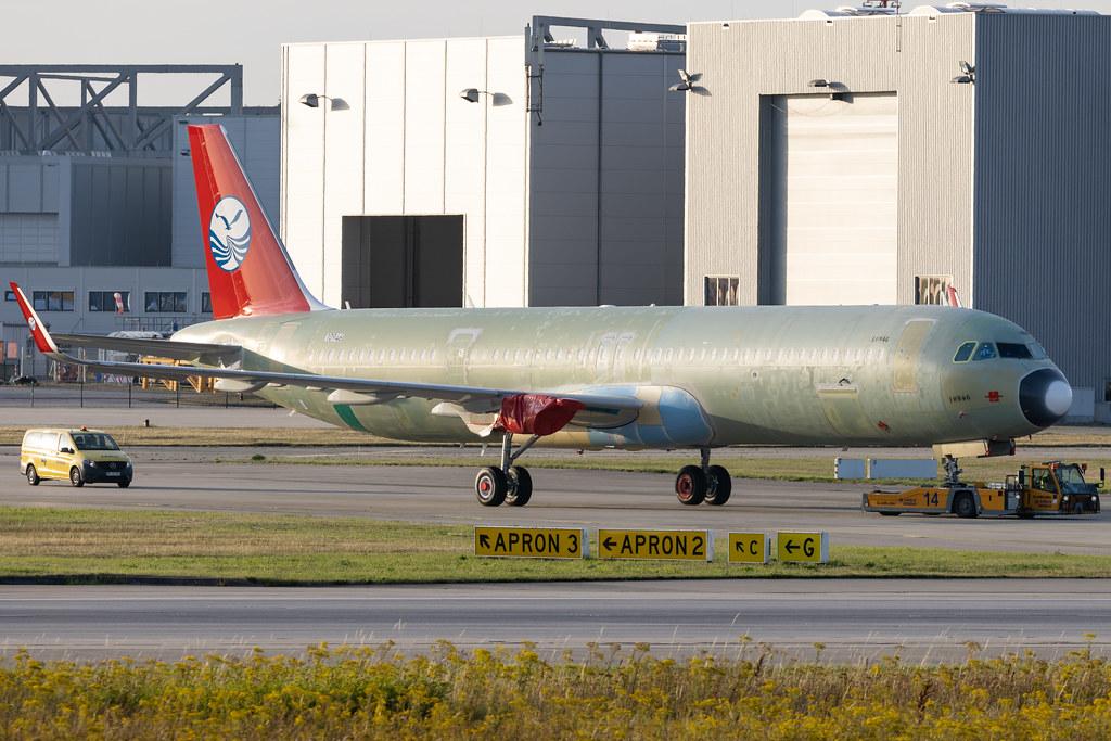 Hamburg Finkenwerder: Sichuan Airlines (3U / CSC) | Airbus A321-271NX A21N | D-AZYT | MSN 10946