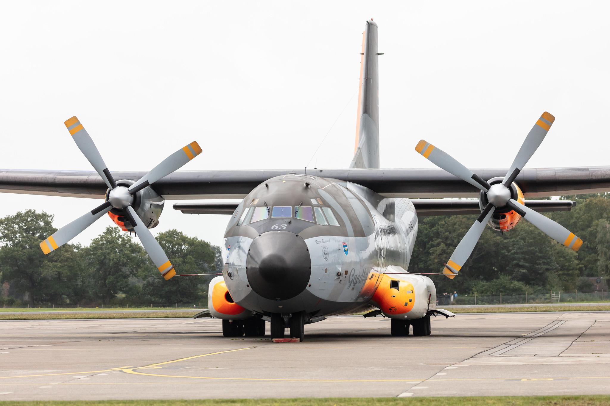 Fliegerhorst Hohn: German Air Force (/ GAF) | Transall C-160D C160 | 50+40 | MSN D62