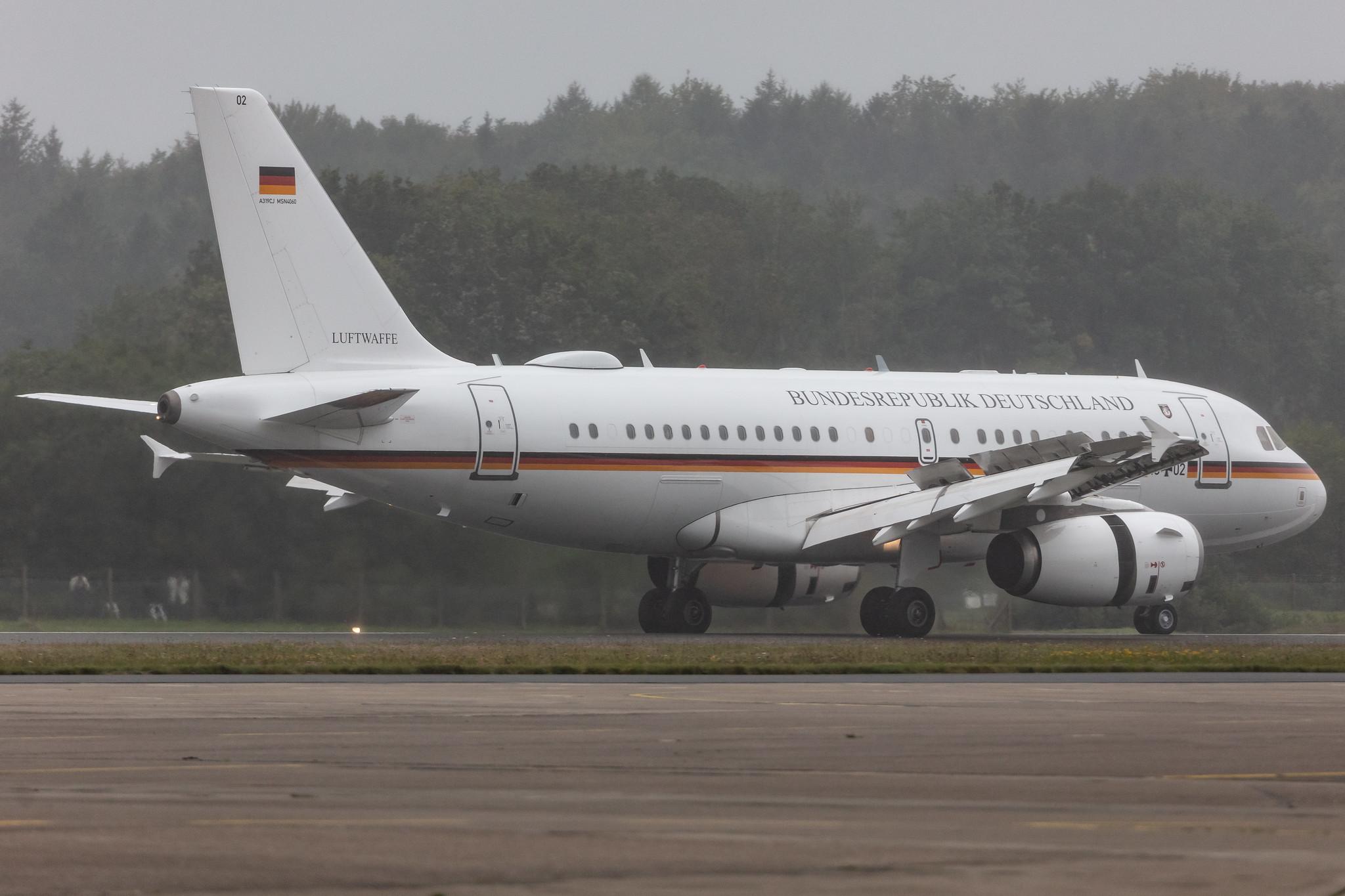 Fliegerhorst Hohn: German Air Force (/ GAF) | Airbus A319-133(CJ) A319 | 15+02 | MSN 4060