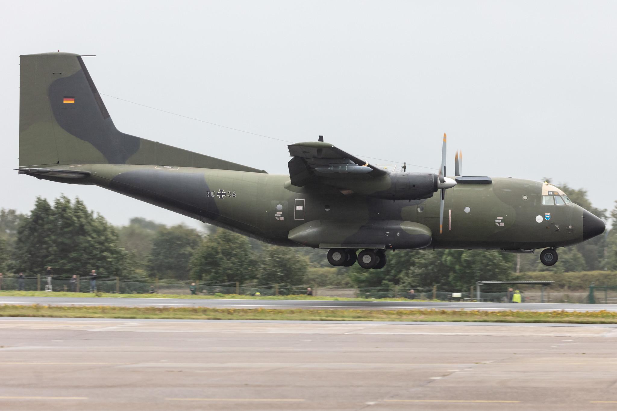 Fliegerhorst Hohn: German Air Force (/ GAF) | Transall C-160D C160 | 50+36 | MSN D58