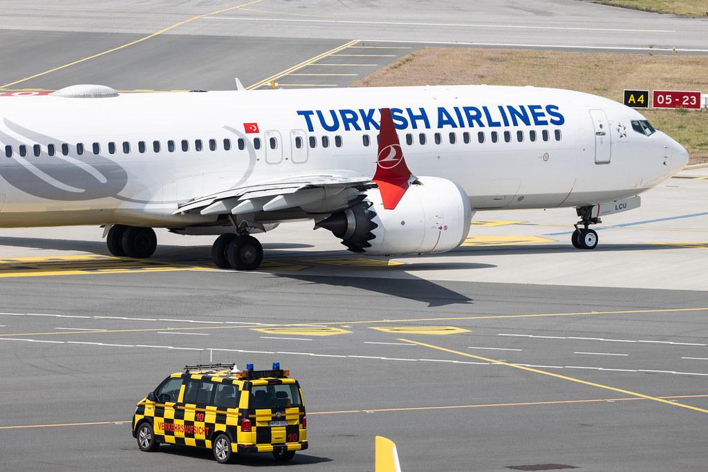 Hamburg Airport: Turkish Airlines (TK / THY) |  Boeing 737 MAX 8 B38M | TC-LCU | MSN 60068