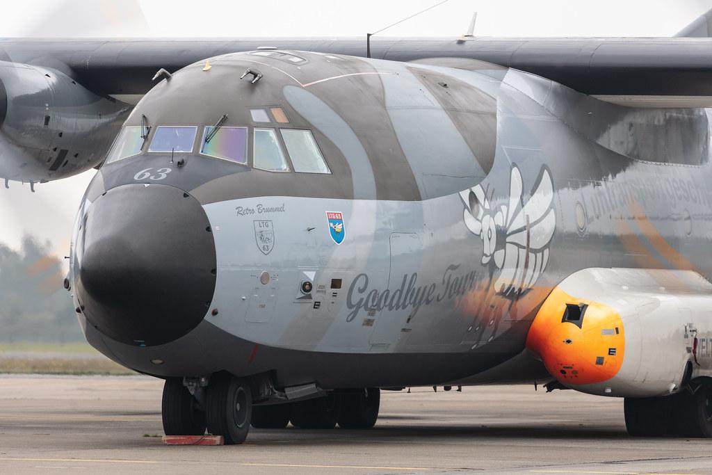 Fliegerhorst Hohn: German Air Force (/ GAF) | Transall C-160D C160 | 50+40 | MSN D62