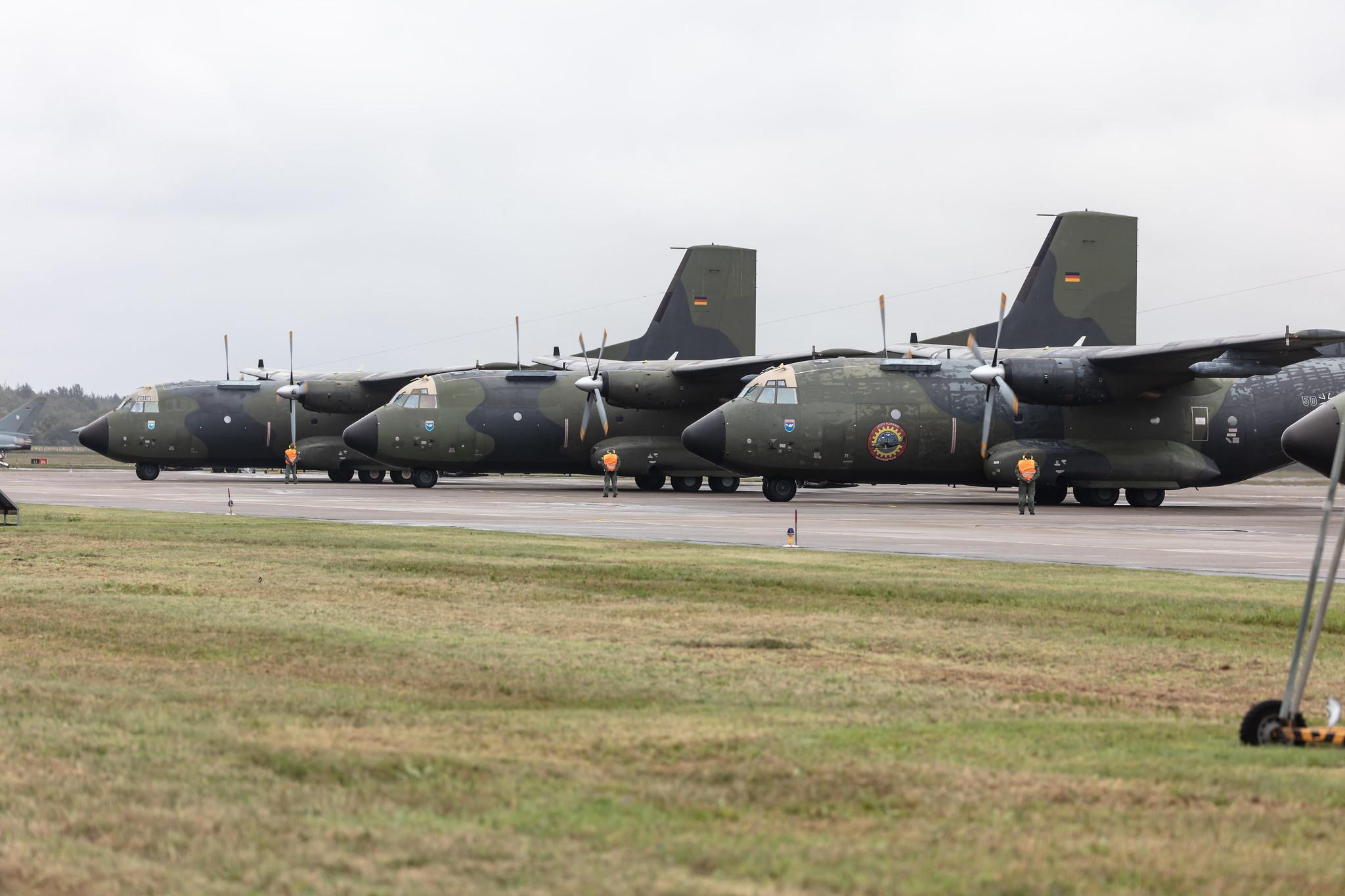 Fliegerhorst Hohn: German Air Force (/ GAF) | Transall C-160D C160 | 50+88 | MSN D125