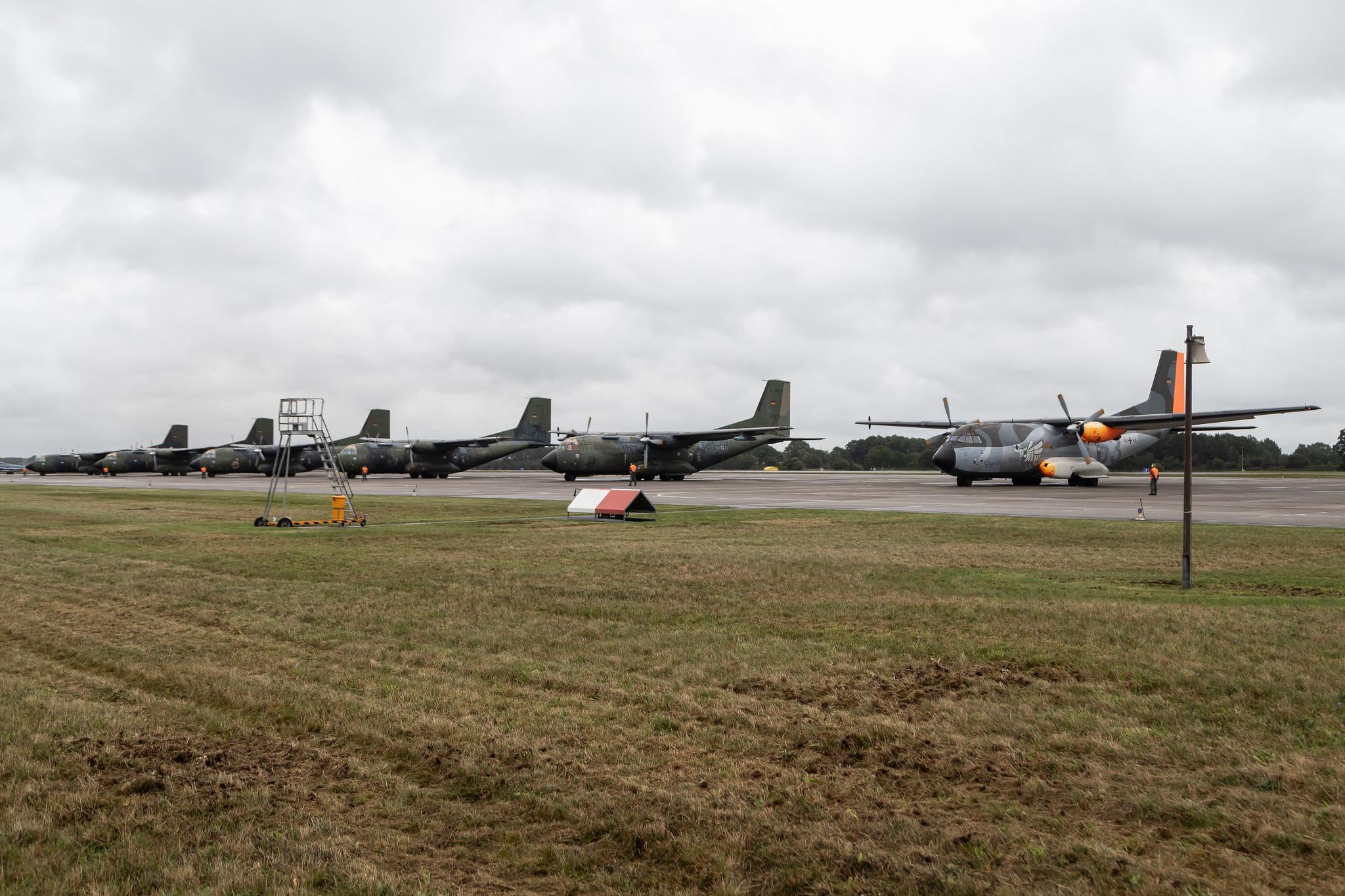 Fliegerhorst Hohn: German Air Force (/ GAF) | Transall C-160D C160 | 50+40 | MSN D62