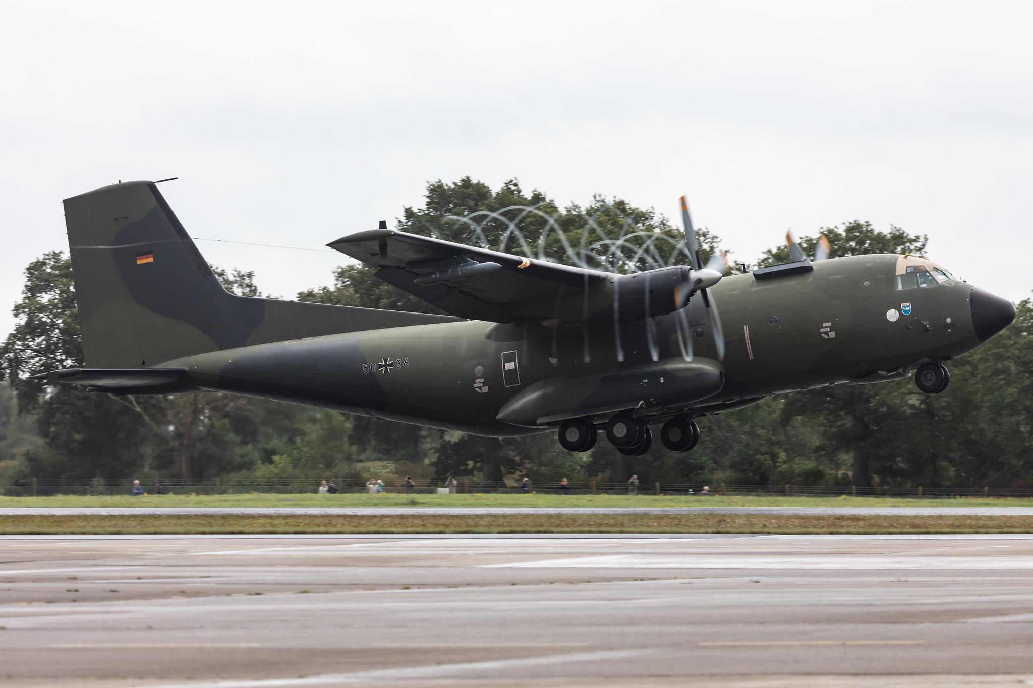 Fliegerhorst Hohn: German Air Force (/ GAF) | Transall C-160D C160 | 50+36 | MSN D58
