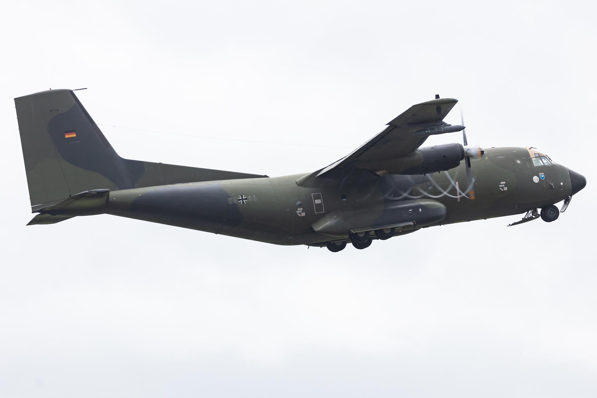Fliegerhorst Hohn: German Air Force (/ GAF) | Transall C-160D C160 | 50+36 | MSN D58