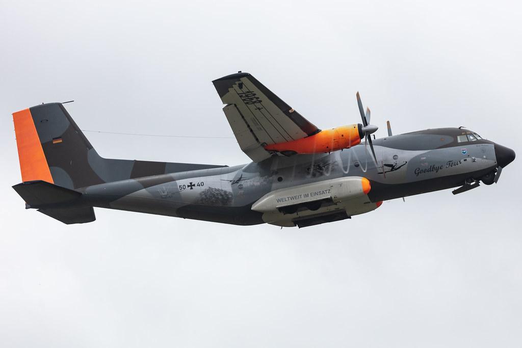 Fliegerhorst Hohn: German Air Force (/ GAF) | Transall C-160D C160 | 50+40 | MSN D62