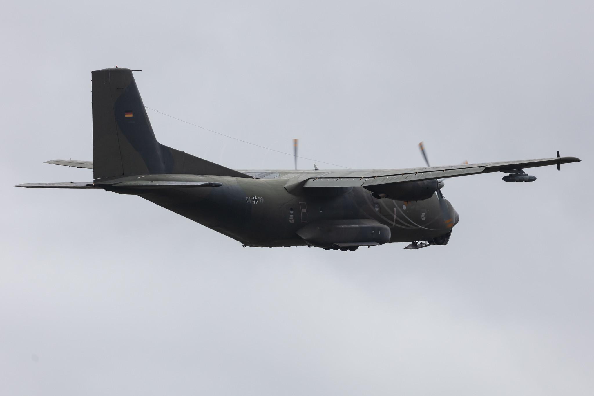 Fliegerhorst Hohn: German Air Force (/ GAF) | Transall C-160D C160 | 50+79 | MSN D116