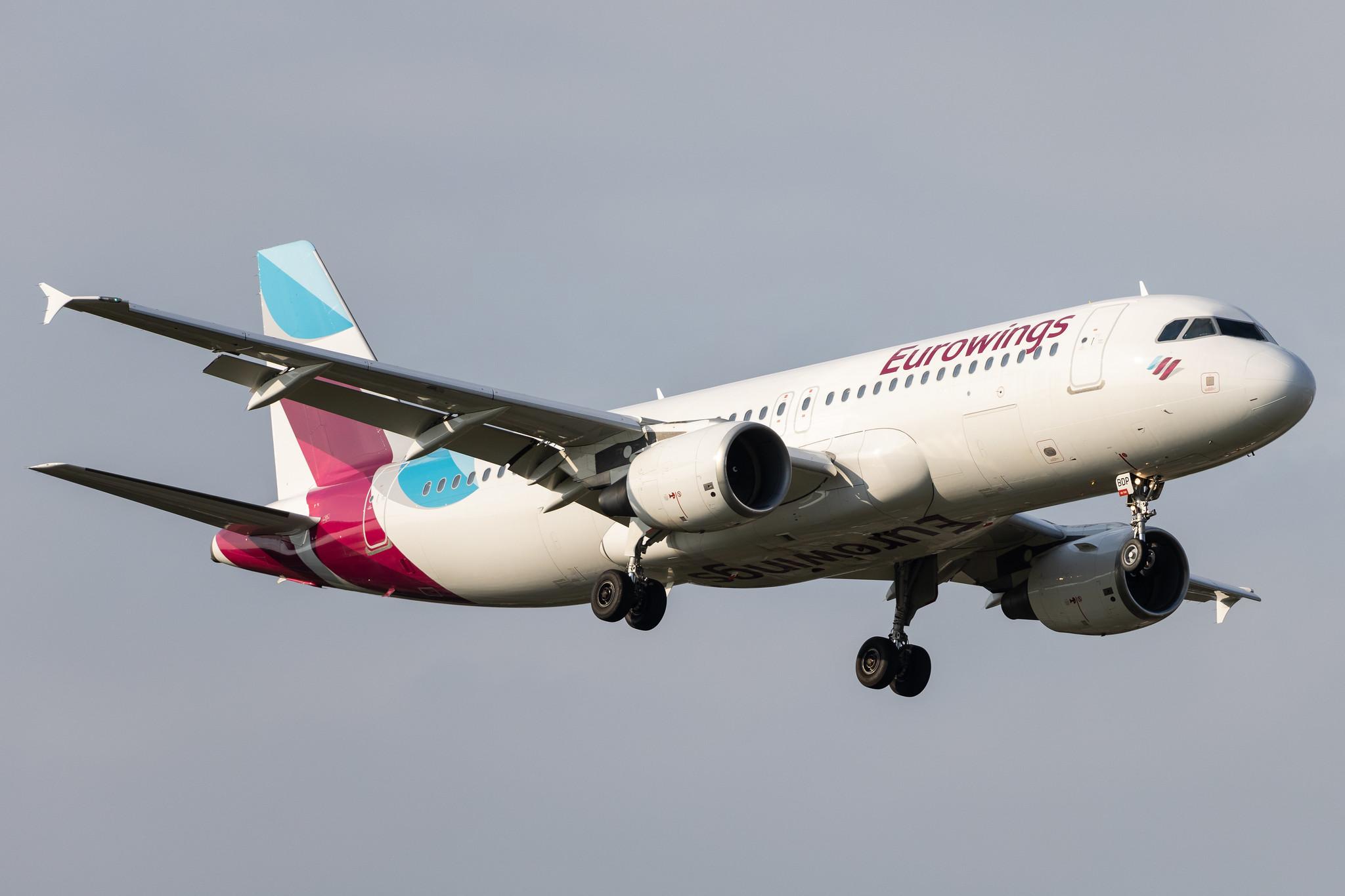 Hamburg Airport: Eurowings (EW / EWG) | Airbus A320-214 A320 | D-ABDP | MSN 3093