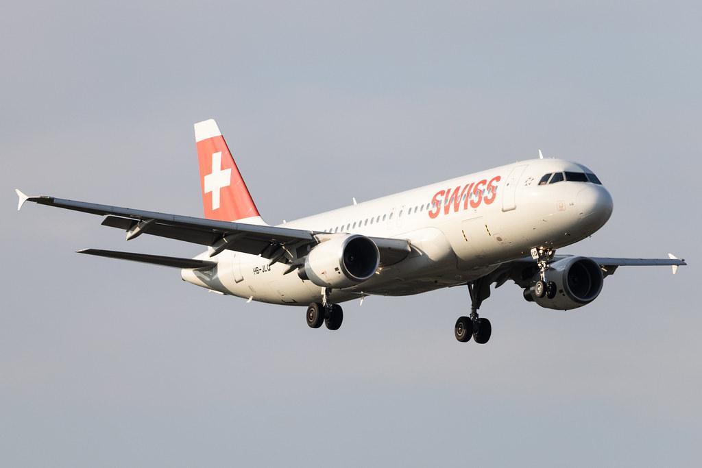 Hamburg Airport: Swiss (LX / SWR) | Airbus A320-214 A320 | HB-JLQ | MSN 4673