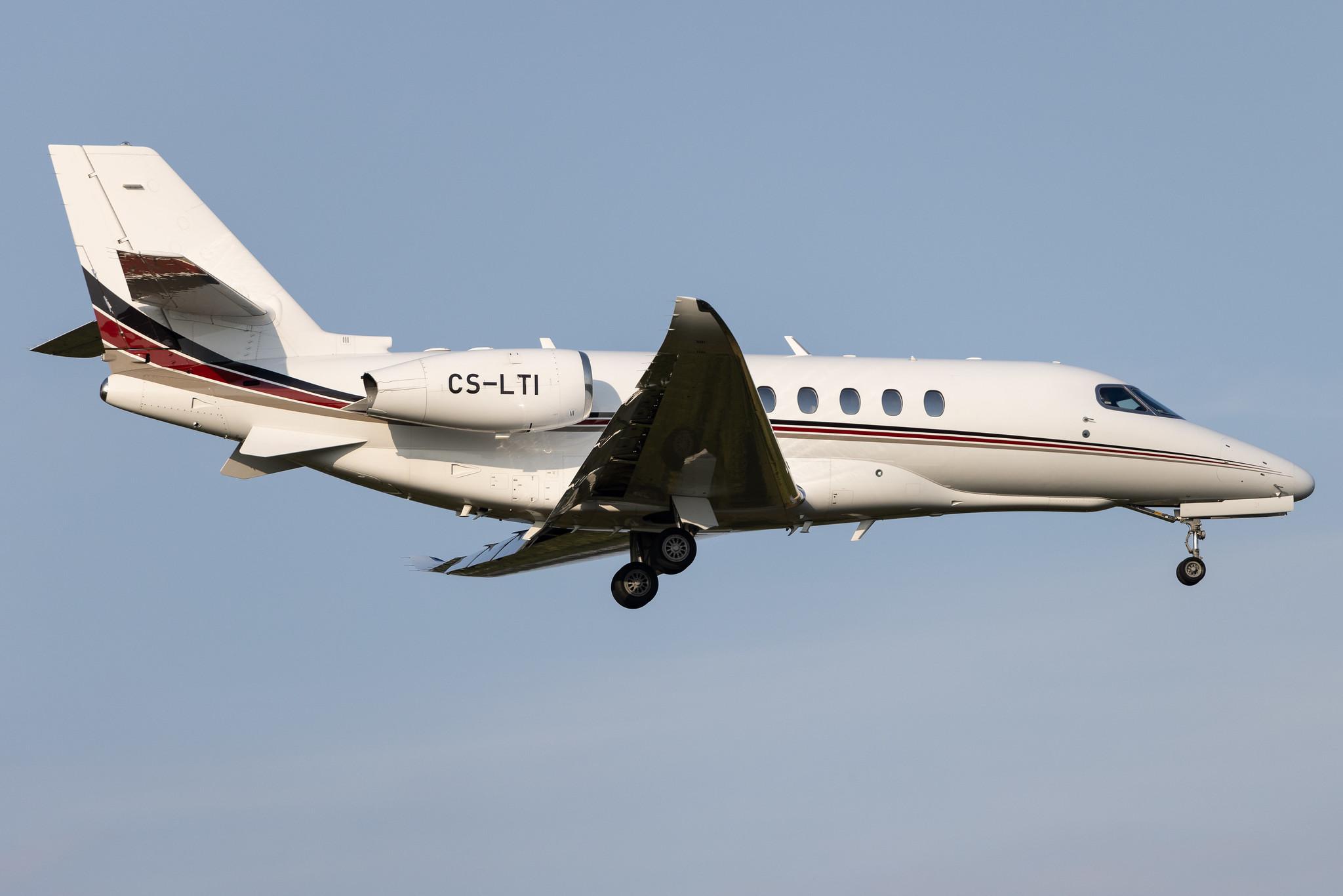 Hamburg Airport: NetJets Europe (/ NJE) |  Cessna 680A Citation Latitude C68A | CS-LTI | MSN 680A-0132