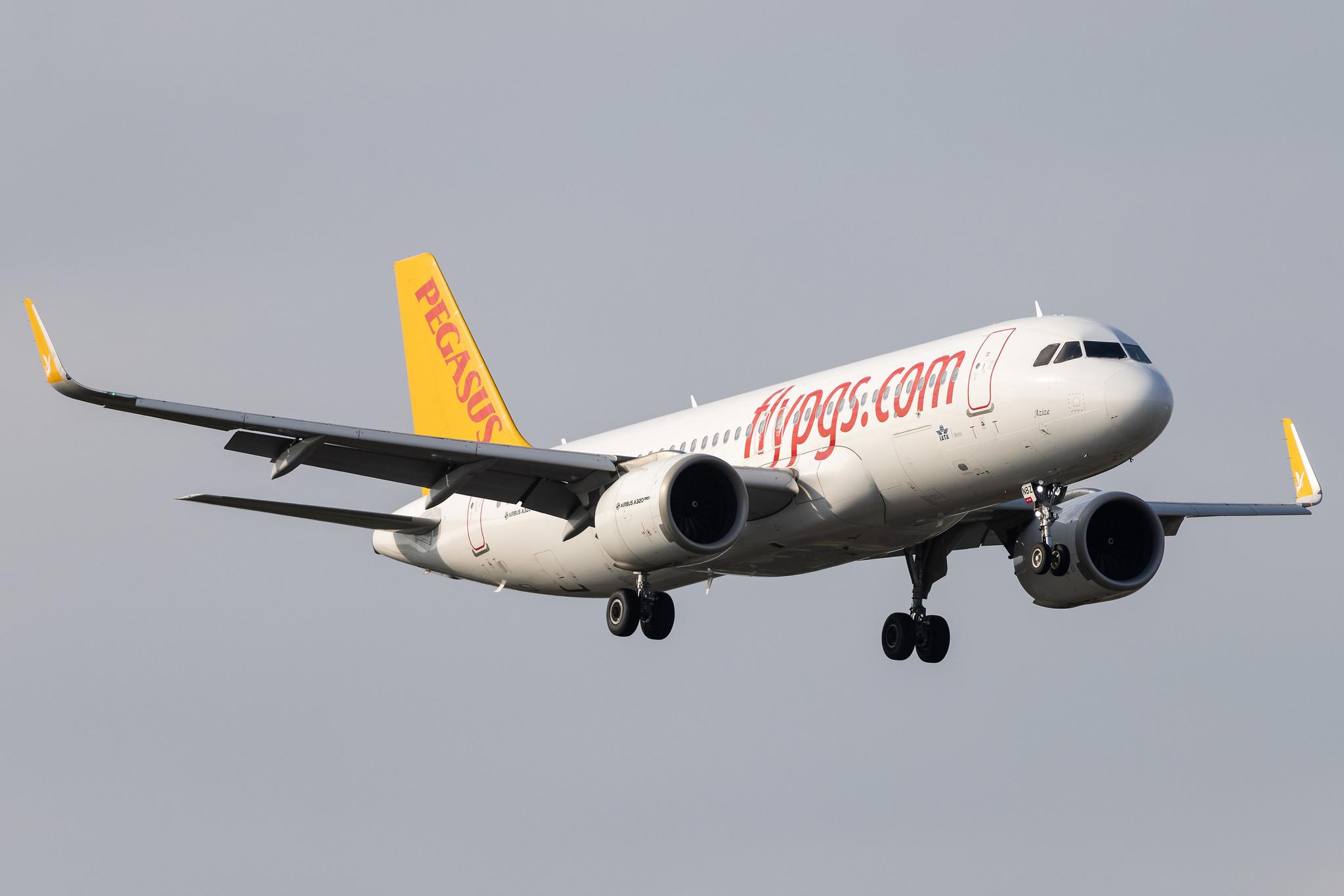 Hamburg Airport: Pegasus (PC / PGT) | Operator: Pegasus Airlines |  Airbus A320-251N A20N | TC-NBZ | MSN 08792