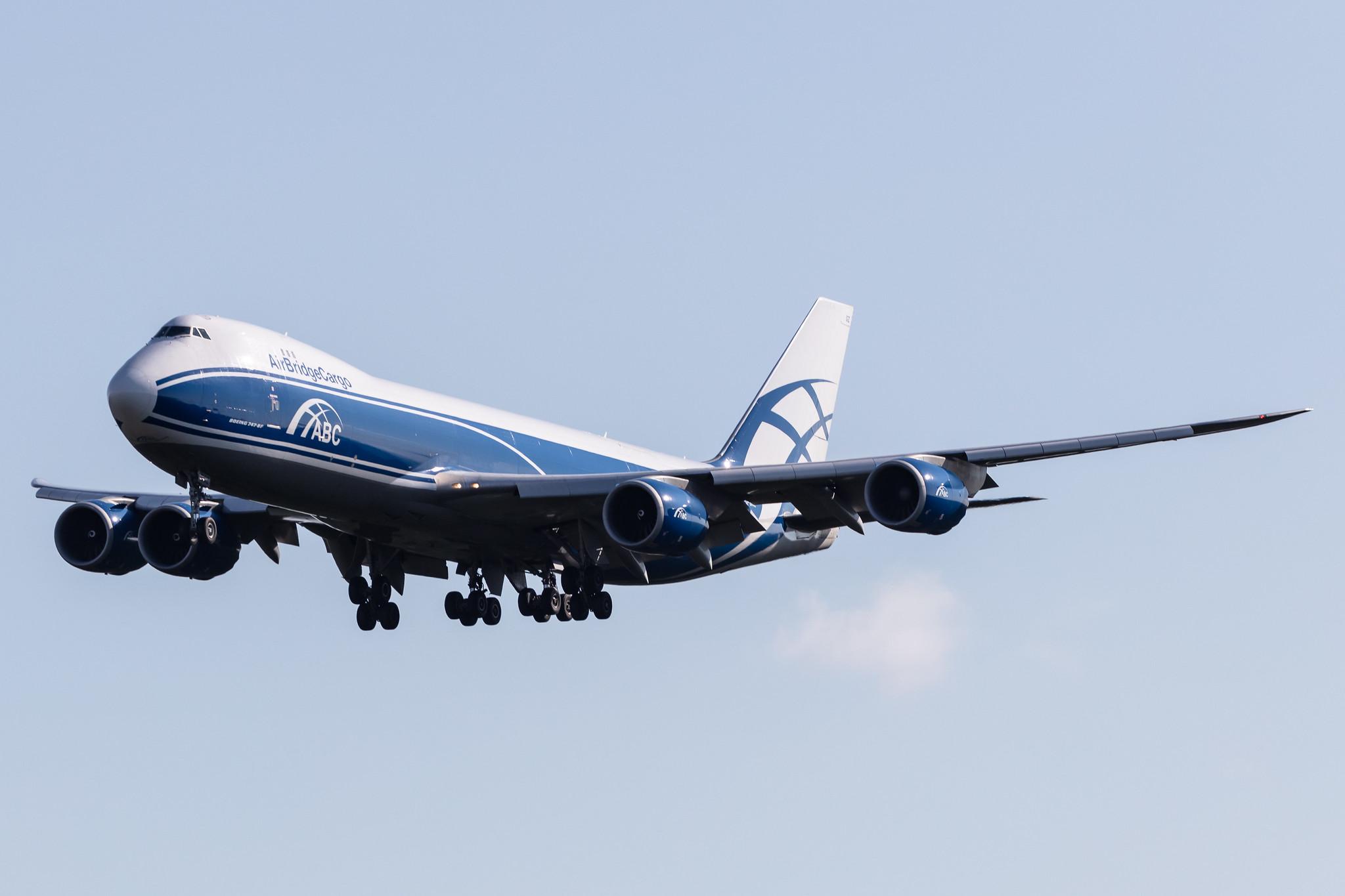 Frankfurt Airport: AirBridgeCargo (RU / ABW) | Operator: AirBridgeCargo Airlines |  Boeing 747-8HV(F) B748 | VQ-BGZ | MSN 37580