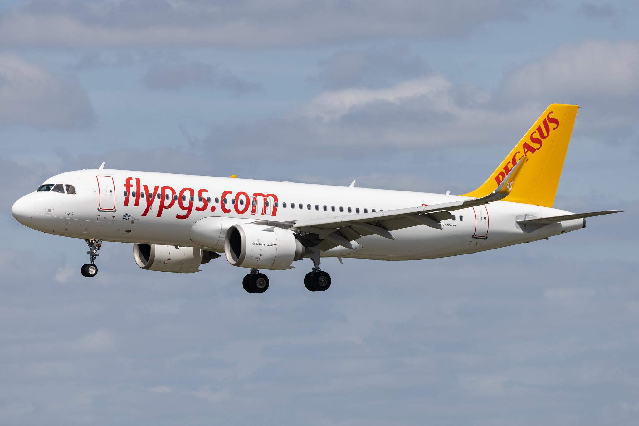 Hamburg Airport: Pegasus (PC / PGT) | Operator: Pegasus Airlines | Airbus A320-251N A20N | TC-NBB | MSN 07147